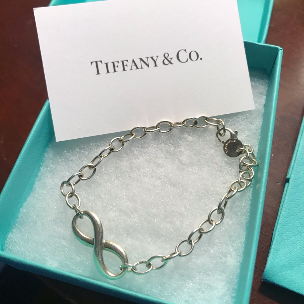 Tiffany & Co. Sterling Silver Infinity bracelet